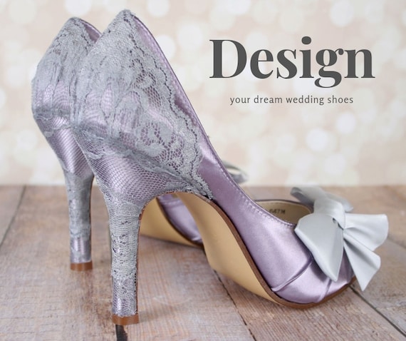 custom wedding heels