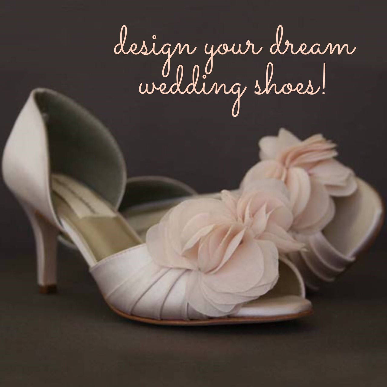 design your own wedding shoes