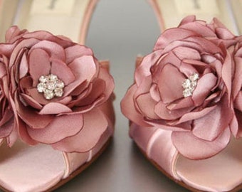 Pink Wedding Shoes, Low Heel Bridal Shoes, Wide Width Shoes, Handmade Wedding Shoes, Custom Bridal Heels, Pink Shoes for Bride