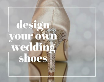 Custom Consultation | Custom Wedding Shoes | Designer Wedding Shoes | Custom Bridal Shoes | Custom Bridal Heels | Unique Wedding Shoes