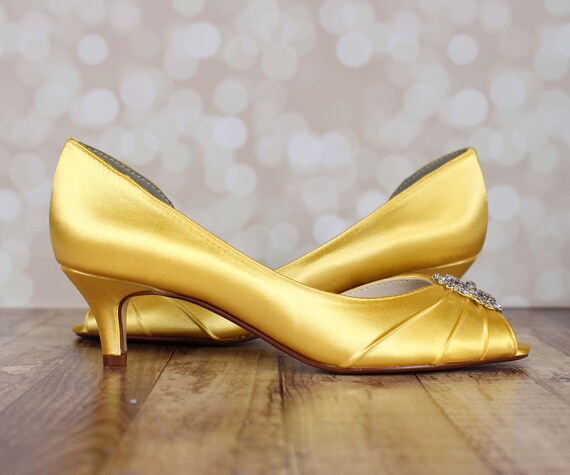 Zapatos de boda amarillos para novia zapatos de boda | Etsy México