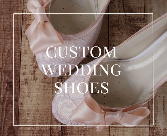 Custom Consultation Custom Wedding Shoes Hand Decorated Bride