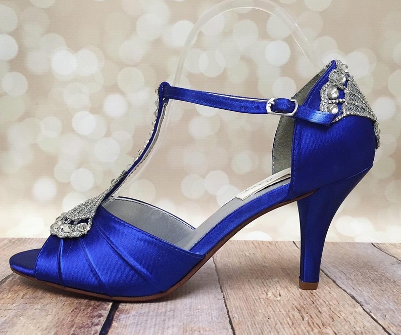 Wedding Shoes Blue / Custom Wedding Shoes / Something Blue | Etsy