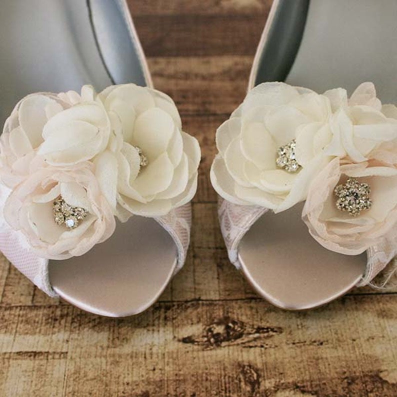 Wedding Shoes Wedges Wedding Wedges Blush Wedding Shoes Etsy