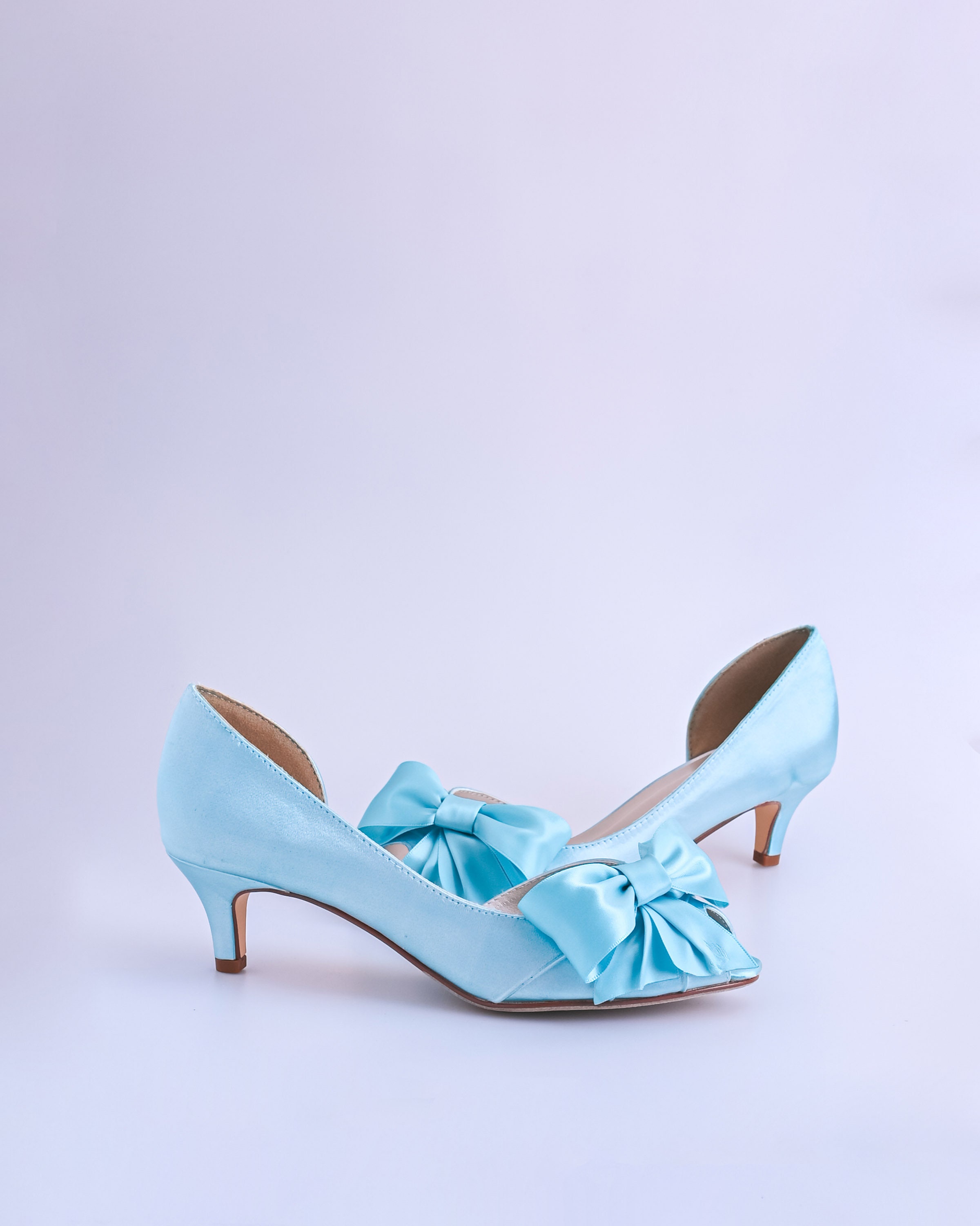 Light Blue Wedding Shoes, Blue Bridal Shoes, Bow Wedding Heels Light Blue Wedding Shoes, Blue Bridal Shoes, Bow Wedding Heels