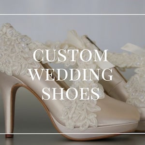 Consulta personalizada / Zapatos de boda personalizados / Zapatos de boda a medida / Zapatos de novia personalizados / Tacones de novia personalizados / Zapatos de boda únicos
