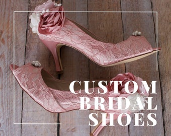 Custom Consultation | Custom Wedding Shoes | Design Your Wedding Shoes | Custom Bridal Shoes | Custom Bridal Heels | Unique Wedding Shoes