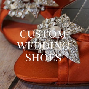 Consulta personalizada / Zapatos de boda personalizados / Zapatos de boda a medida / Zapatos de novia personalizados / Tacones de novia personalizados / Zapatos de boda únicos