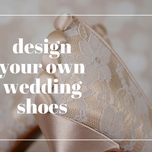 Custom Consultation | Custom Wedding Shoes | Designer Wedding Shoes | Custom Bridal Shoes | Custom Bridal Heels | Unique Wedding Shoes