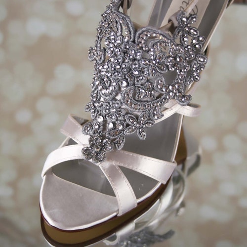 CUSTOM CONSULTATION: Design Your Own Wedding Shoes Ivory - Etsy
