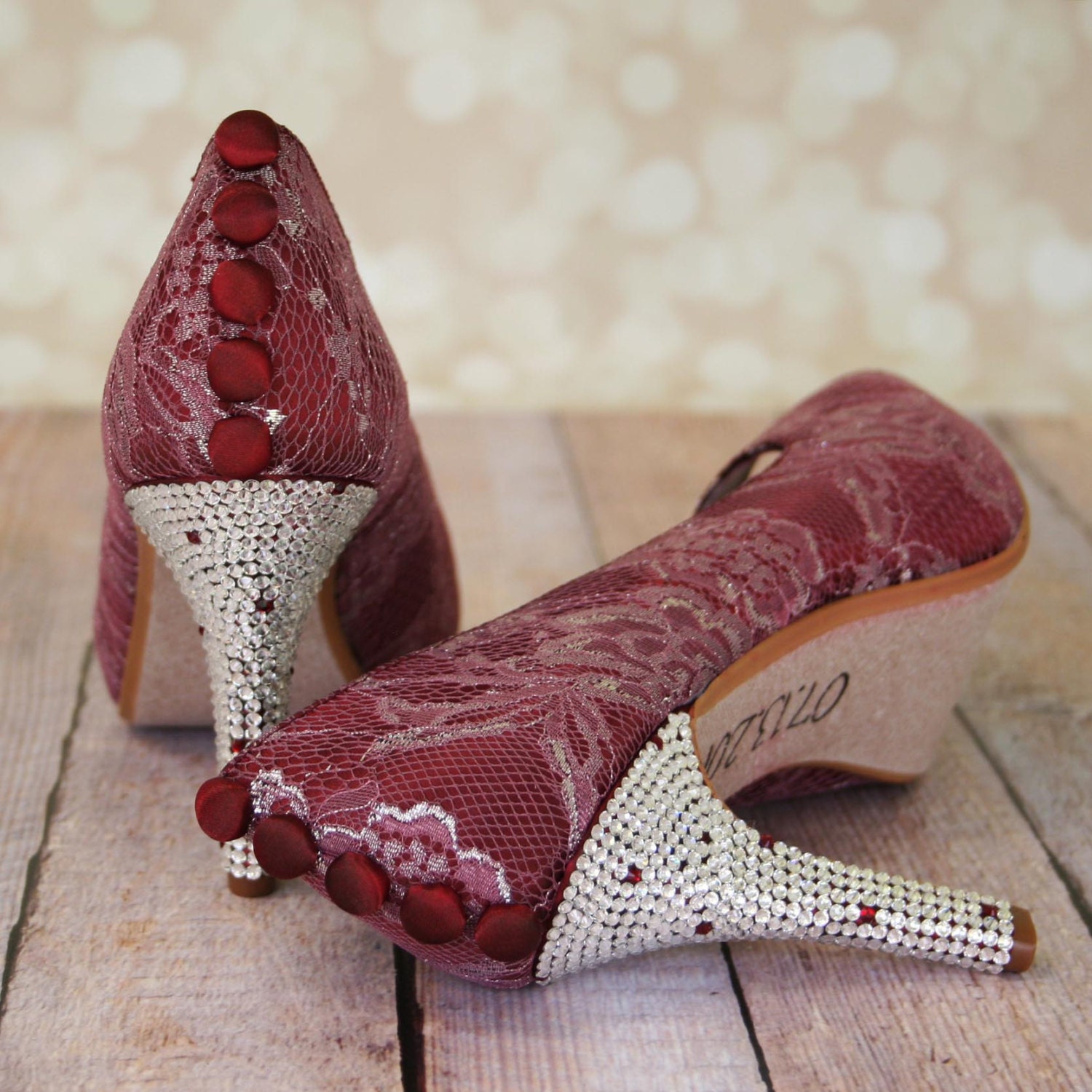 red wedding shoes wide fit