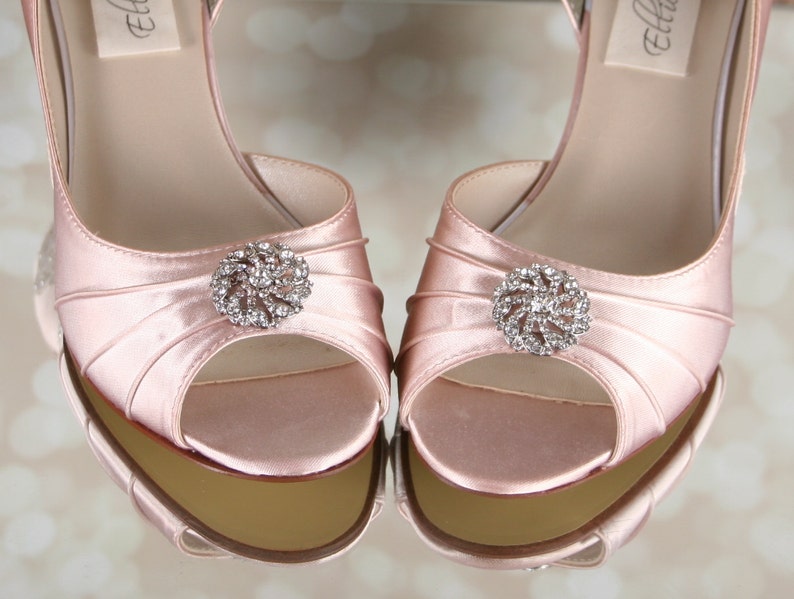 Blush Wedding Shoes Lace Wedge Wedding Shoes Lace Heel Etsy Blush Wedding Shoes Lace Wedge Wedding Shoes Lace Heel Etsy