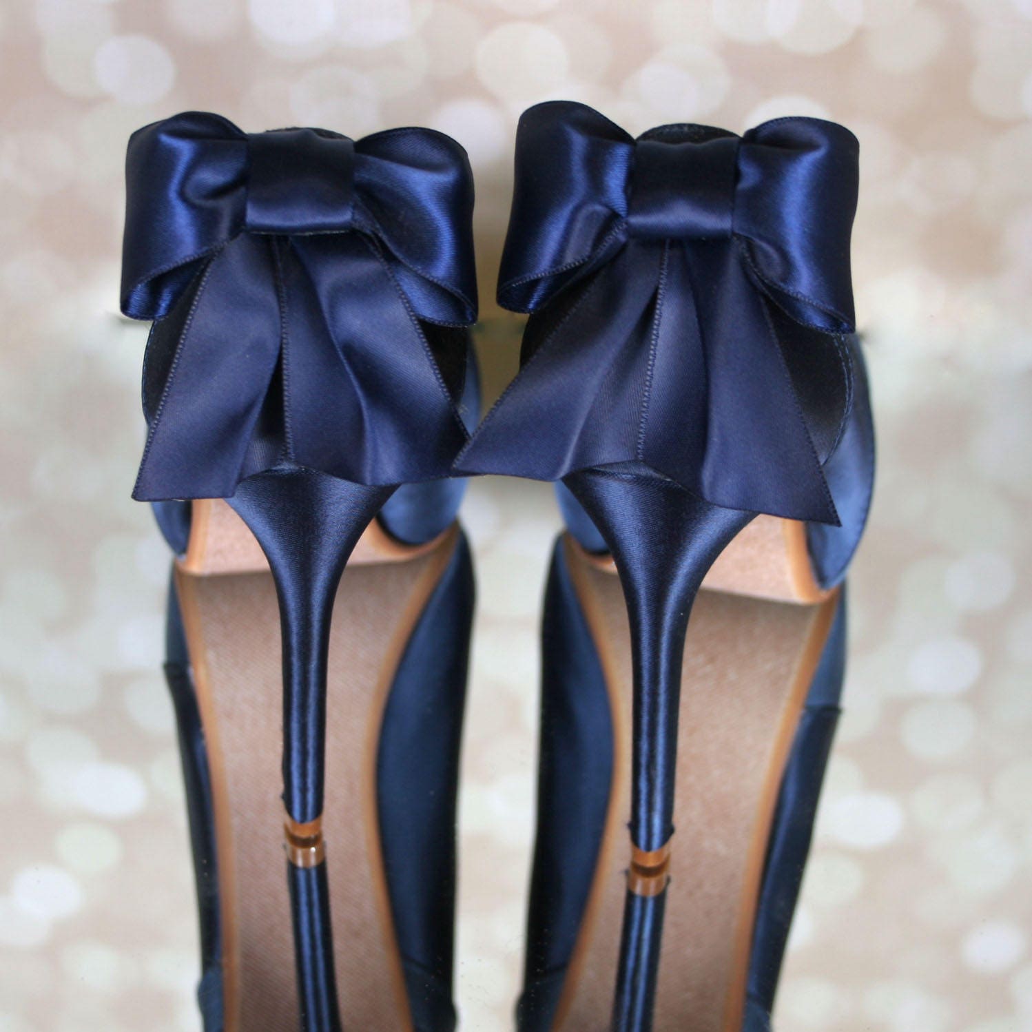 bridal shoes navy blue