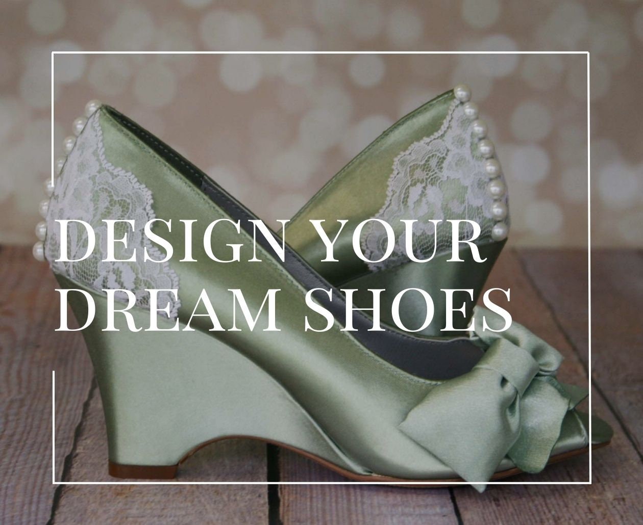 Design your wedding shoes deals