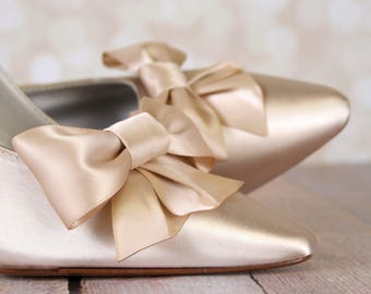 Champagne Wedding Shoes, Lace Wedding Shoes, Dark Ivory Bridal Shoes, Champagne Lace Shoes, Lace Bridal Shoes, Custom Wedding Shoes