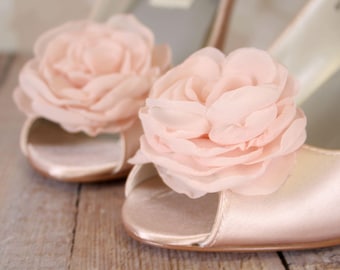 Blush Wedding, Blush Wedding Shoes, Wedding Wedges, Wedges, Wedding Shoes Blush, Wedding Shoes Wedges, Flower Wedding Shoes, Custom Wedding