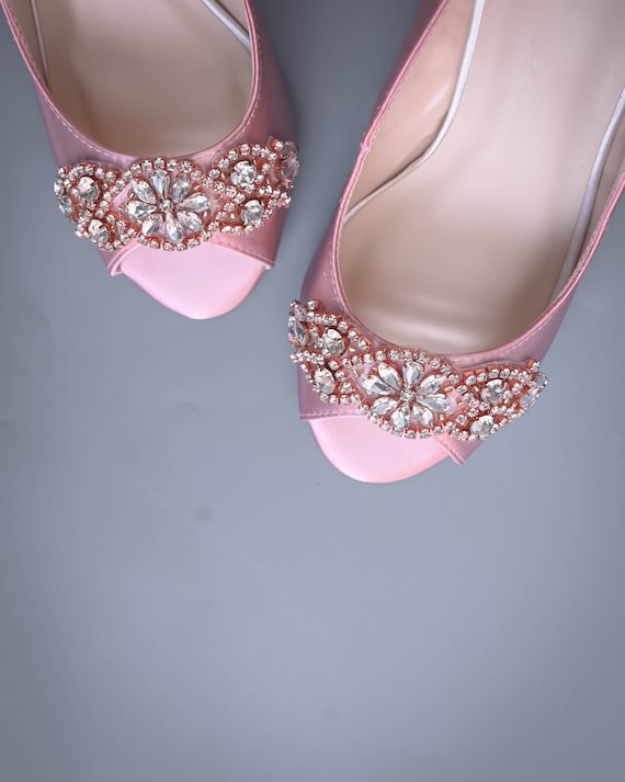 Blush Pink Heels For Wedding | Pink Wedding Heels – Phoenix England