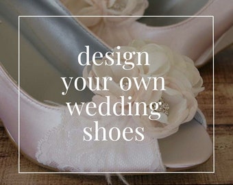 Custom Consultation | Custom Wedding Shoes | Designer Wedding Shoes | Custom Bridal Shoes | Custom Bridal Heels | Unique Wedding Shoes