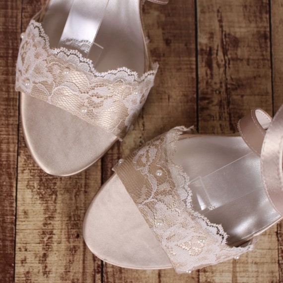 champagne wedges for wedding
