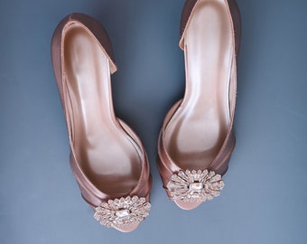 Custom Wedding Shoes, Blush Wedding Shoes, Wedding Shoes for Bride, Bridal Shoes, Simple Wedding Shoes, Bridal Heels, Wedding Heels