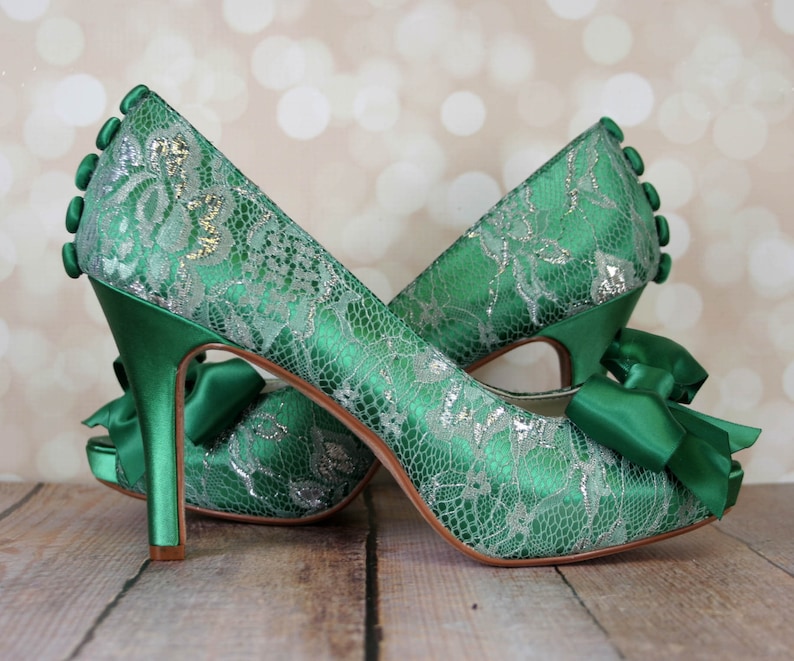 Wedding Shoes Green Wedding Shoes Wedding Shoes Green Etsy
