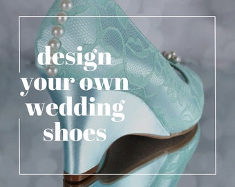 Custom Consultation | Custom Wedding Shoes | Design Your Wedding Shoes | Custom Bridal Shoes | Custom Bridal Heels | Unique Wedding Shoes