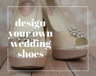 Custom Consultation | Custom Wedding Shoes | Designer Wedding Shoes | Custom Bridal Shoes | Custom Bridal Heels | Unique Wedding Shoes