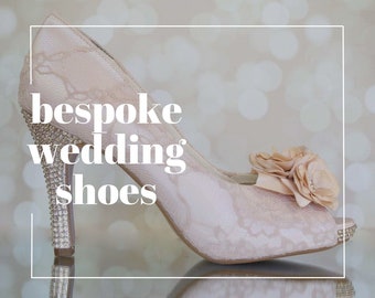 Custom Consultation | Custom Wedding Shoes | Bespoke Wedding Shoes | Custom Bridal Shoes | Custom Bridal Heels | Unique Wedding Shoes