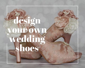 Custom Consultation | Custom Wedding Shoes | Design Your Wedding Shoes | Custom Bridal Shoes | Custom Bridal Heels | Unique Wedding Shoes