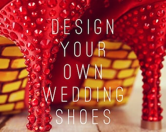 Custom Consultation | Custom Wedding Shoes | Design Your Wedding Shoes | Custom Bridal Shoes | Custom Bridal Heels | Unique Wedding Shoes