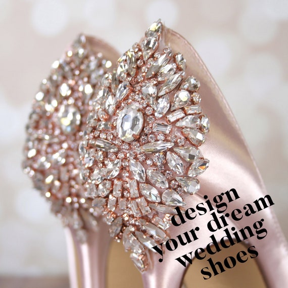 custom wedding heels