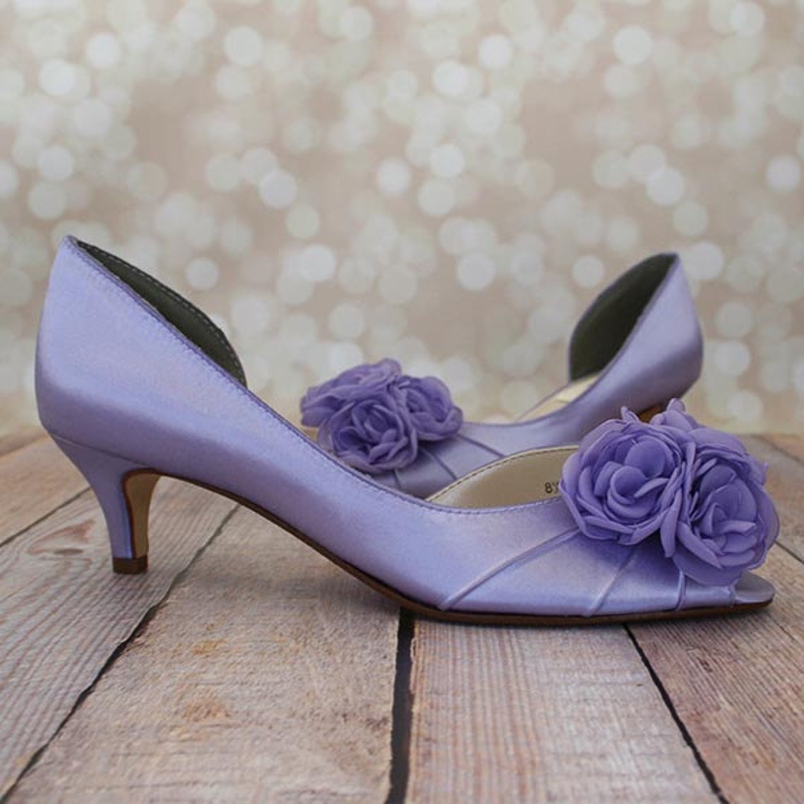 Wedding Shoes Lilac Wedding Shoes Purple Wedding Flower Etsy