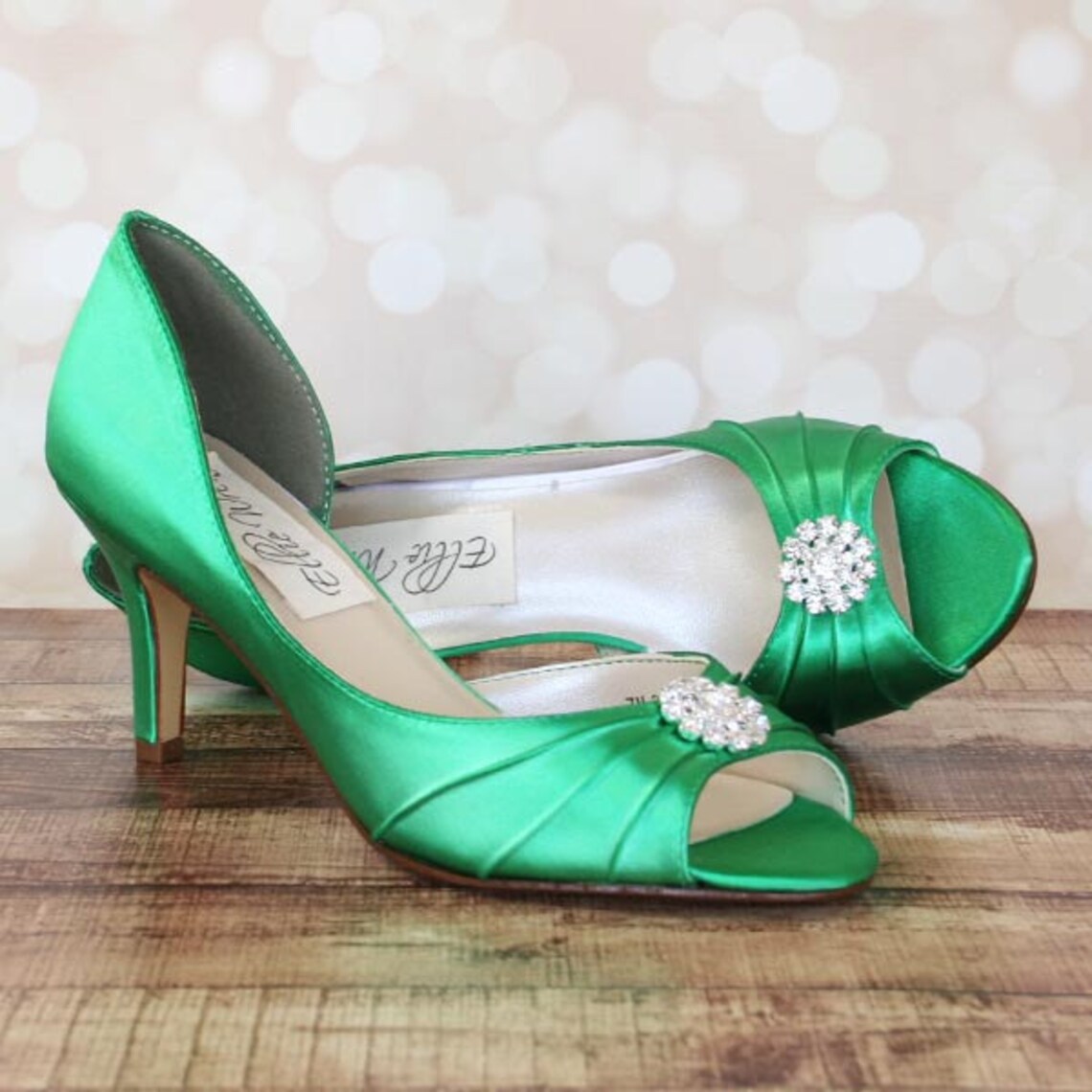 Wedding Shoes Green Wedding Shoes Custom Wedding Shoes - Etsy
