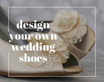 Custom Consultation | Custom Wedding Shoes | Designer Wedding Shoes | Custom Bridal Shoes | Custom Bridal Heels | Unique Wedding Shoes