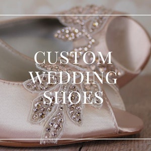 Consulta personalizada / Zapatos de boda personalizados / Zapatos de novia decorados a mano / Zapatos de novia personalizados / Tacones de novia personalizados / Zapatos de boda únicos