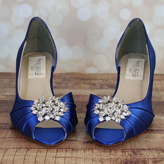 Wedding Shoes Wedding Shoes Blue Blue Wedding Shoes Wedding Etsy