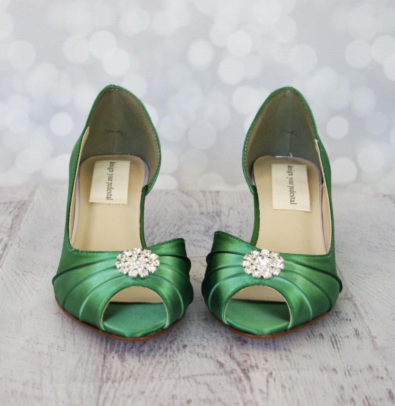 green heels low