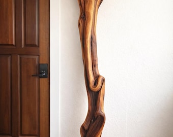 Manzanita Wood Sculpture – Handcrafted Natural Decor – Abstract Wooden Art Object – Rustic Modern Home Accent