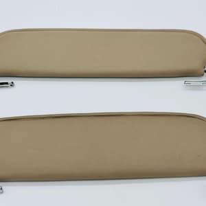Mercedes Benz 190SL Sun Visor Set Leather With Brackets and Screws OEM Sun Visors Mercedes-Benz sun visors