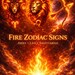 Fire Zodiac Wall Art Set, Aries Leo Sagittarius, Mystical Astrology ...
