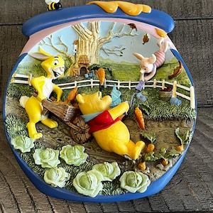 Winnie the Pooh Collectors 3d Plate - Etsy