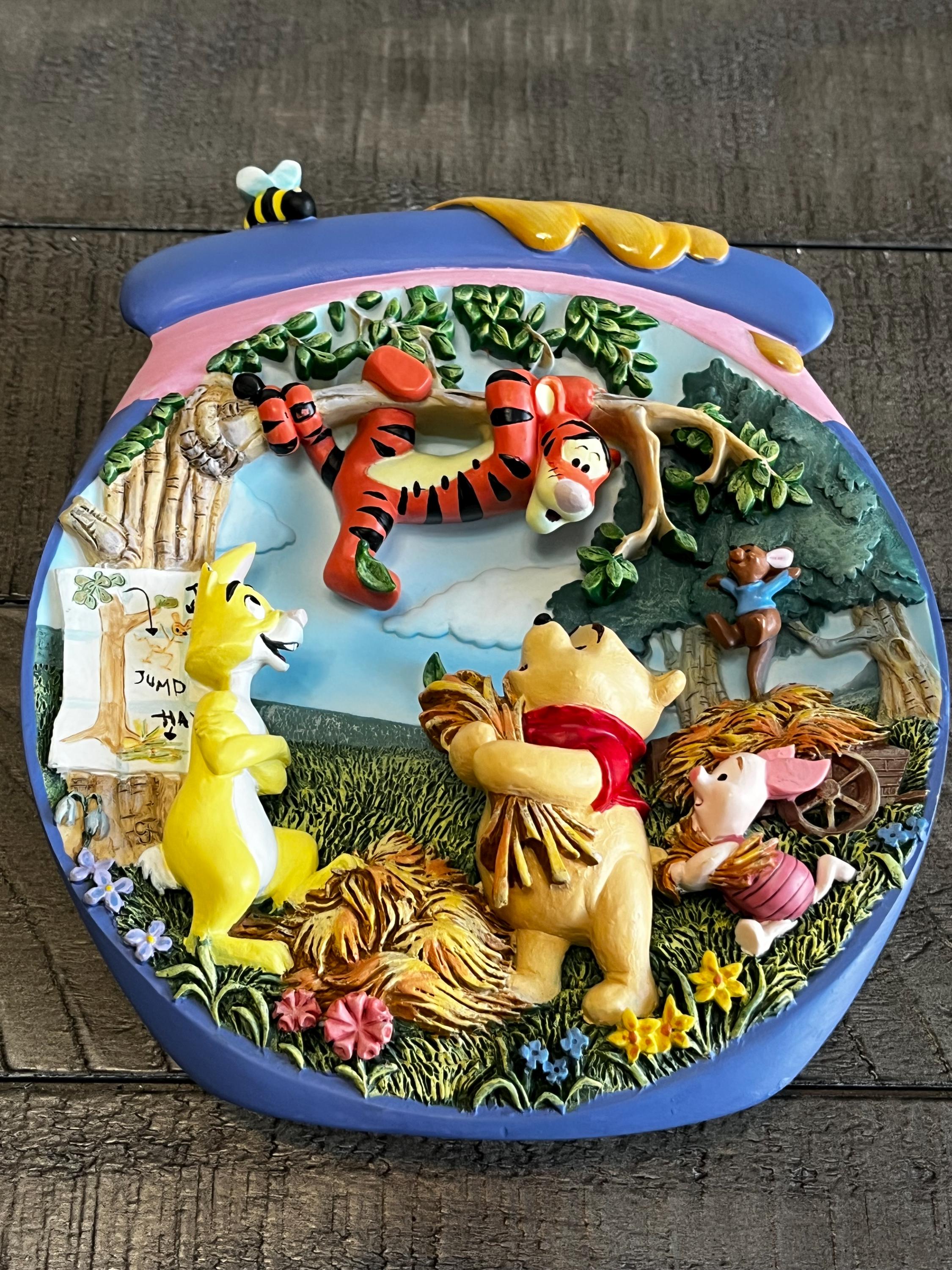 Winnie the Pooh Collectors 3d Plate - Etsy