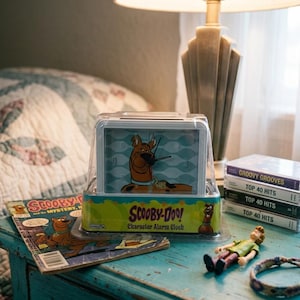 Retro Scooby-Doo! Character Alarm Clock – New in Original Packaging