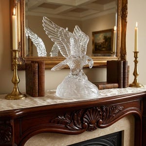 Baccarat Eagle - Etsy