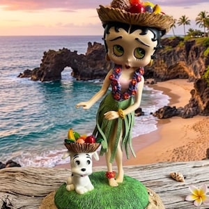 Hula Betty Boop - Etsy