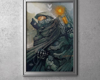 halo combat evolved poster