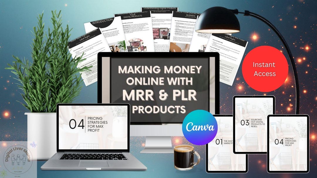 Make Money Online Guide | Passive Income With PLR & MRR Digital ...
