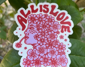 All is love sticker