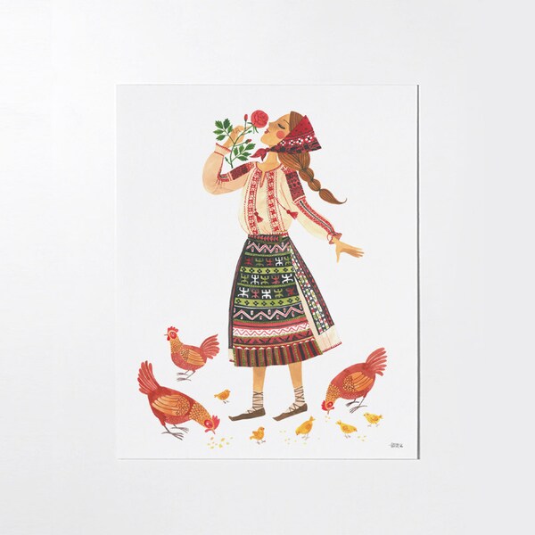 Daydreaming - 8x10 art print