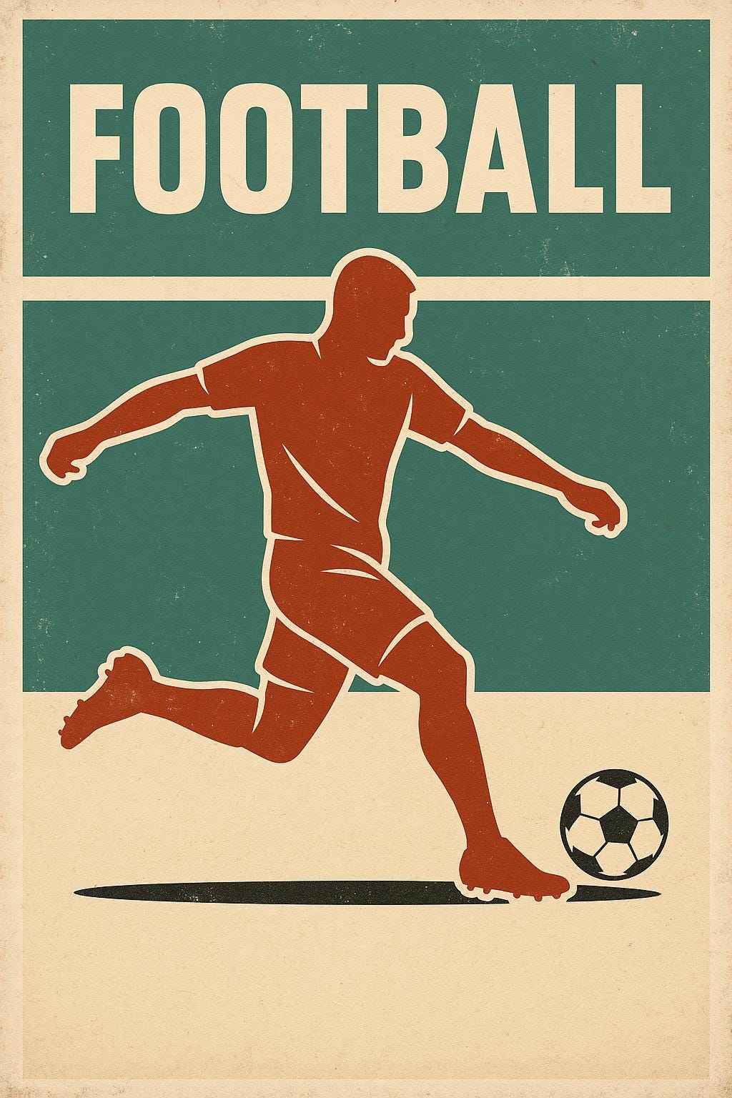 Football Poster - Etsy